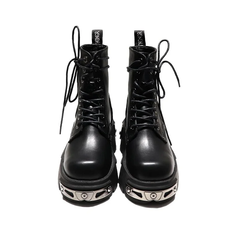 Metal Decor Motorcycle Boots 5 Metal Decor Motorcycle Boots - Image 3
