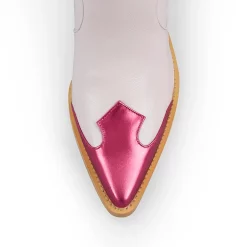 Fashion Color Block Paneled Stitching Wooden Heel Western Boots 9 Fashion Color Block Paneled Stitching Wooden Heel Western Boots -AKIRA Shop d7625f9da09575066c71d1d6e4f18c3d 750x