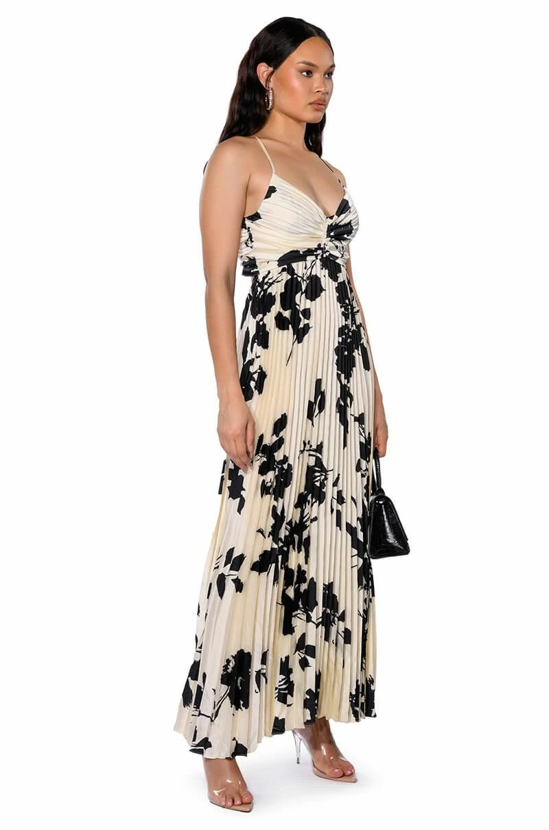 EVELYNN PLEATED MAXI DRESS - Image 2