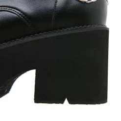 Statement Lace Up Rivets Strap With Chains Decoration Side Zipper Platform Boots 19 Statement Lace Up Rivets Strap With Chains Decoration Side Zipper Platform Boots -AKIRA Shop fd639e53b886db2c80127e2823a87a3e 750x