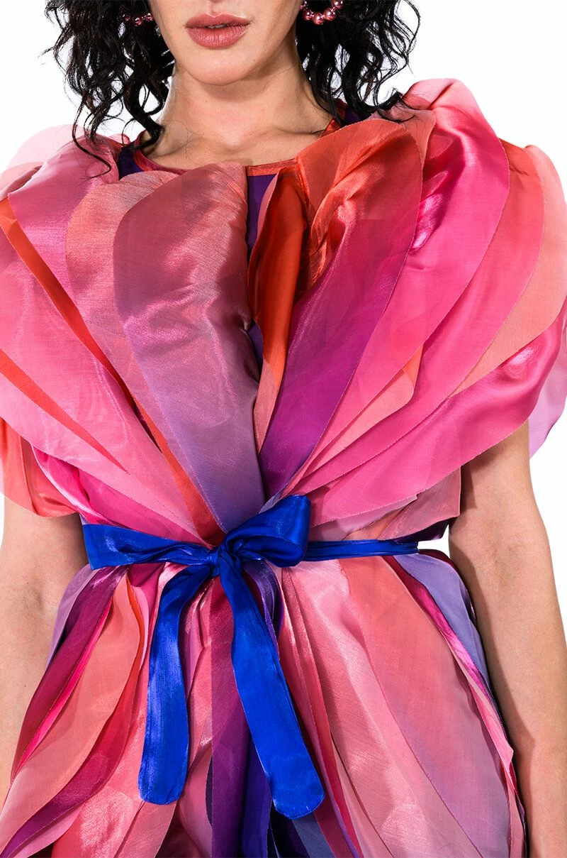 FLOAT LIKE A BUTTERFLY MINI FASHION DRESS - Image 16