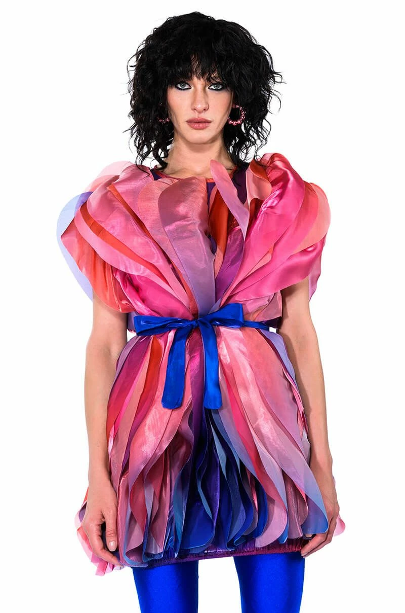 FLOAT LIKE A BUTTERFLY MINI FASHION DRESS - Image 7