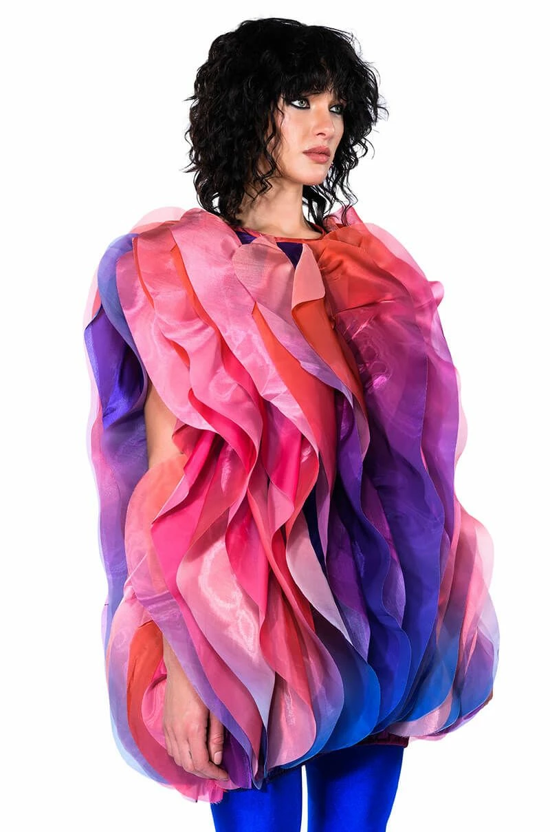 FLOAT LIKE A BUTTERFLY MINI FASHION DRESS - Image 8