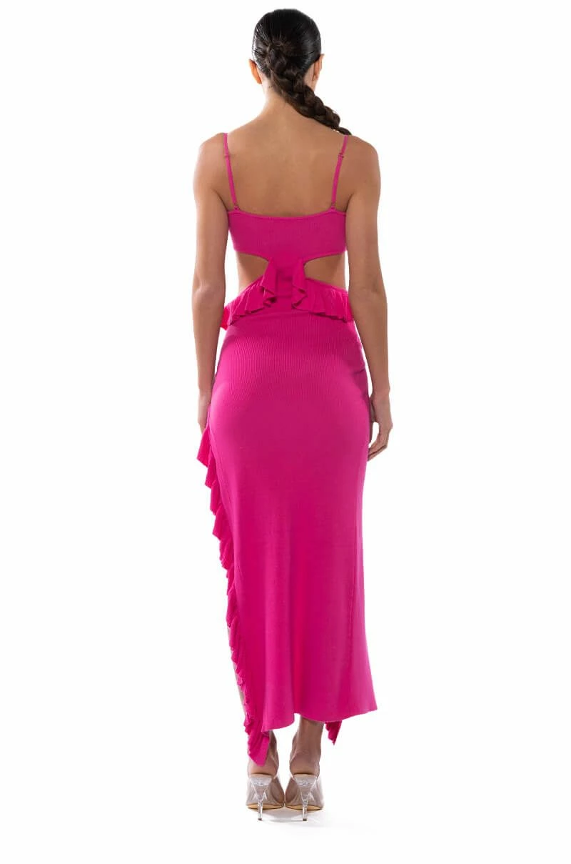 HAPPY SPIRITS RUFFLE KNIT MAXI DRESS 8 HAPPY SPIRITS RUFFLE KNIT MAXI DRESS - Image 6