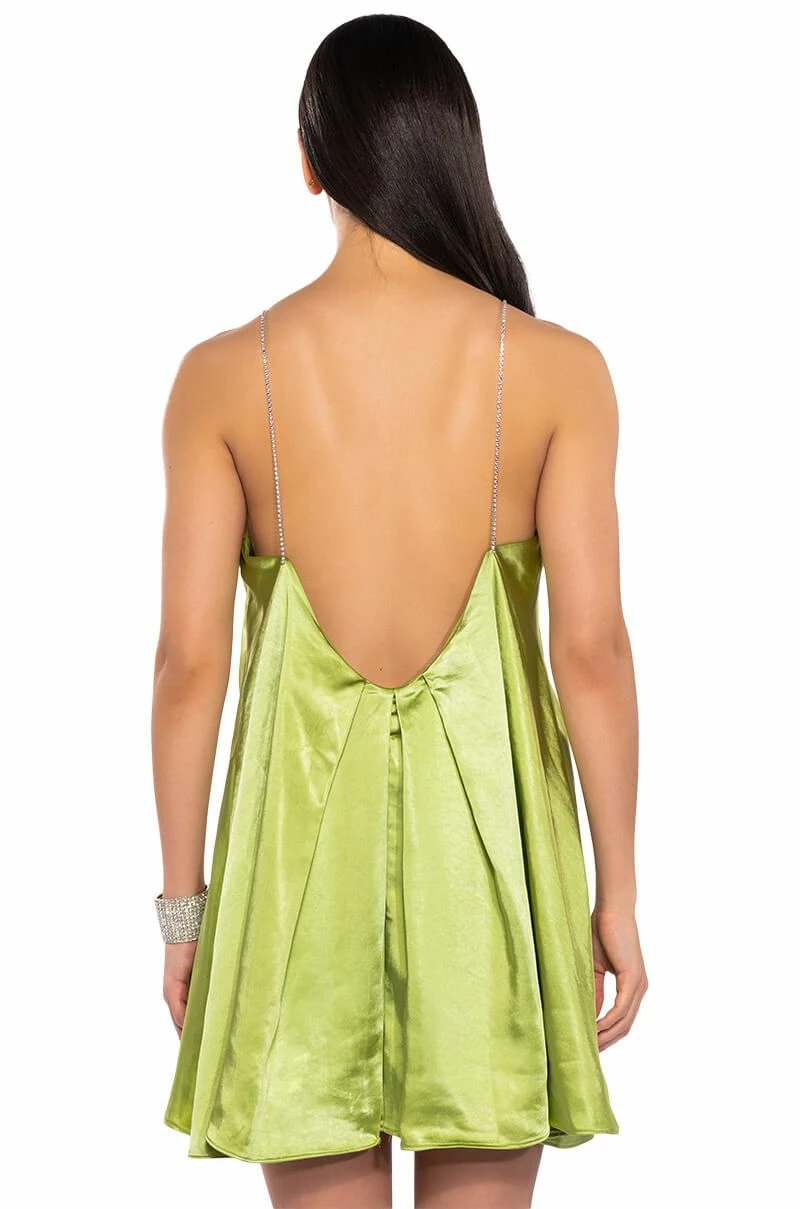 INEZ SLEEVELESS TRAPEZE MINI DRESS - Image 5