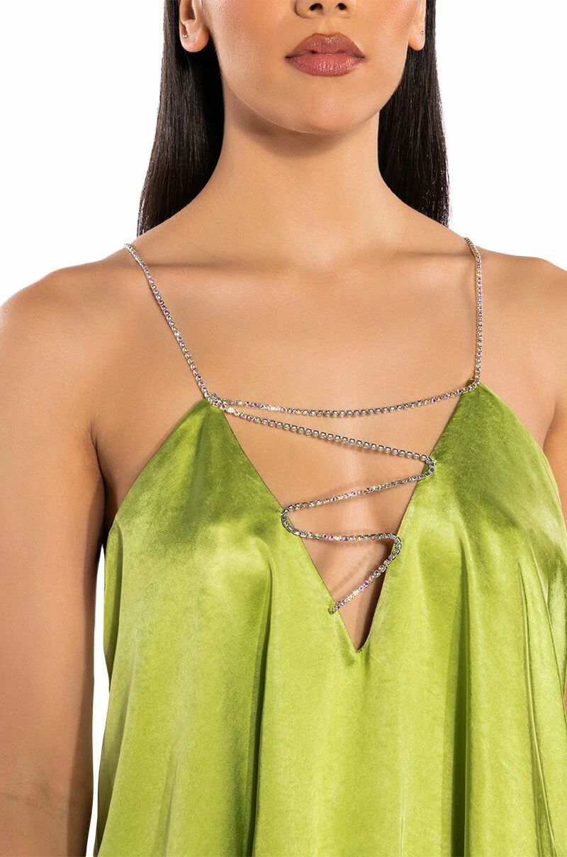 INEZ SLEEVELESS TRAPEZE MINI DRESS - Image 6