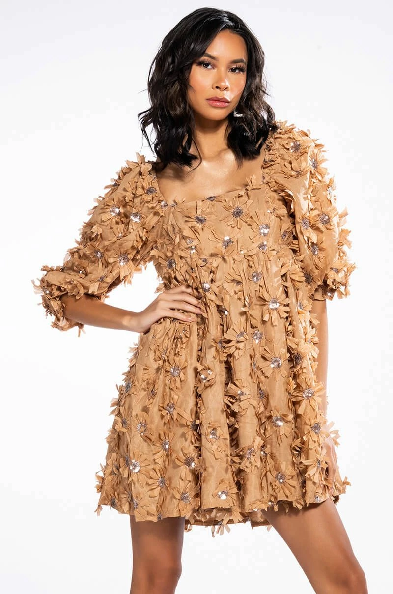 JUST A DREAM BABYDOLL MINI DRESS 3 JUST A DREAM BABYDOLL MINI DRESS