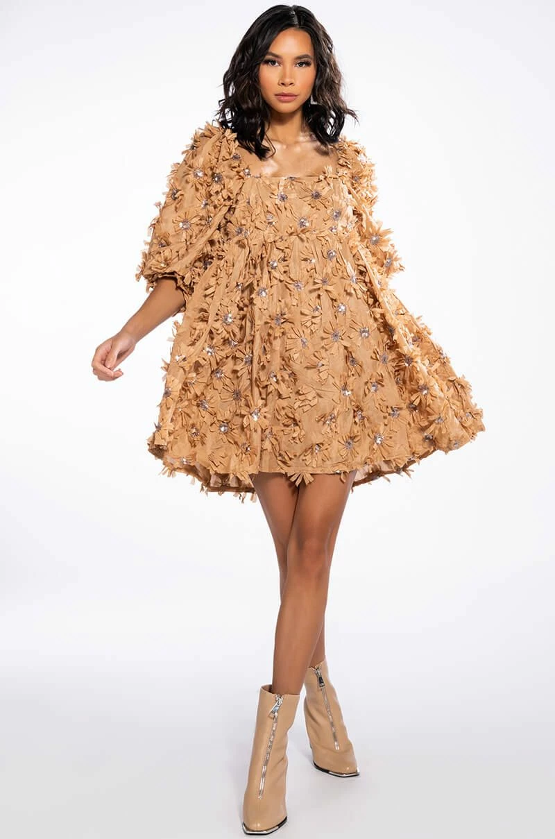 JUST A DREAM BABYDOLL MINI DRESS 4 JUST A DREAM BABYDOLL MINI DRESS - Image 2