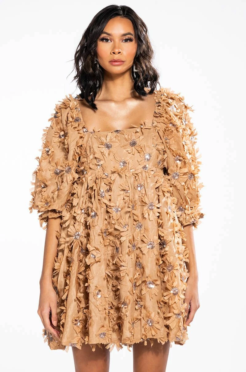 JUST A DREAM BABYDOLL MINI DRESS 5 JUST A DREAM BABYDOLL MINI DRESS - Image 3