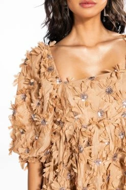 JUST A DREAM BABYDOLL MINI DRESS 14 JUST A DREAM BABYDOLL MINI DRESS -AKIRA Shop just a dream babydoll mini dress caramel 6 6