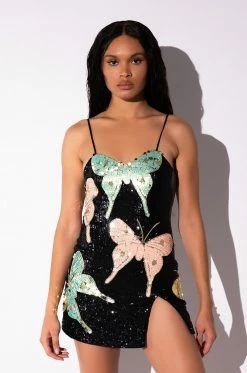 MARIPOSA SEQUIN MINI DRESS