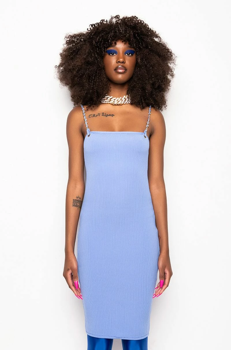 PERFECT EVERYDAY BANDAGE MIDI DRESS - Image 3