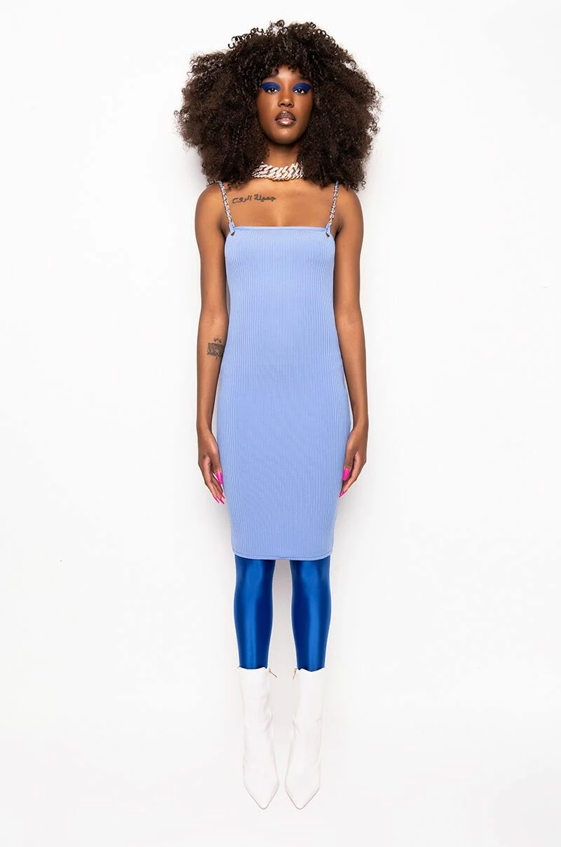 PERFECT EVERYDAY BANDAGE MIDI DRESS - Image 7
