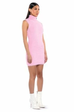PINKY PROMISE SOFT KNIT MINI DRESS 15 PINKY PROMISE SOFT KNIT MINI DRESS -AKIRA Shop pinky promise soft knit mini dress light pink 5 5
