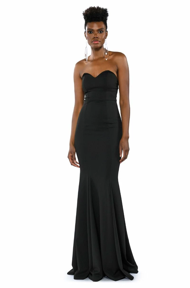 RUN THE WORLD STRAPLESS MAXI DRESS - Image 8