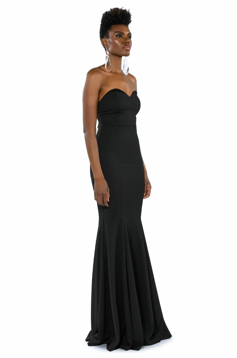 RUN THE WORLD STRAPLESS MAXI DRESS - Image 9