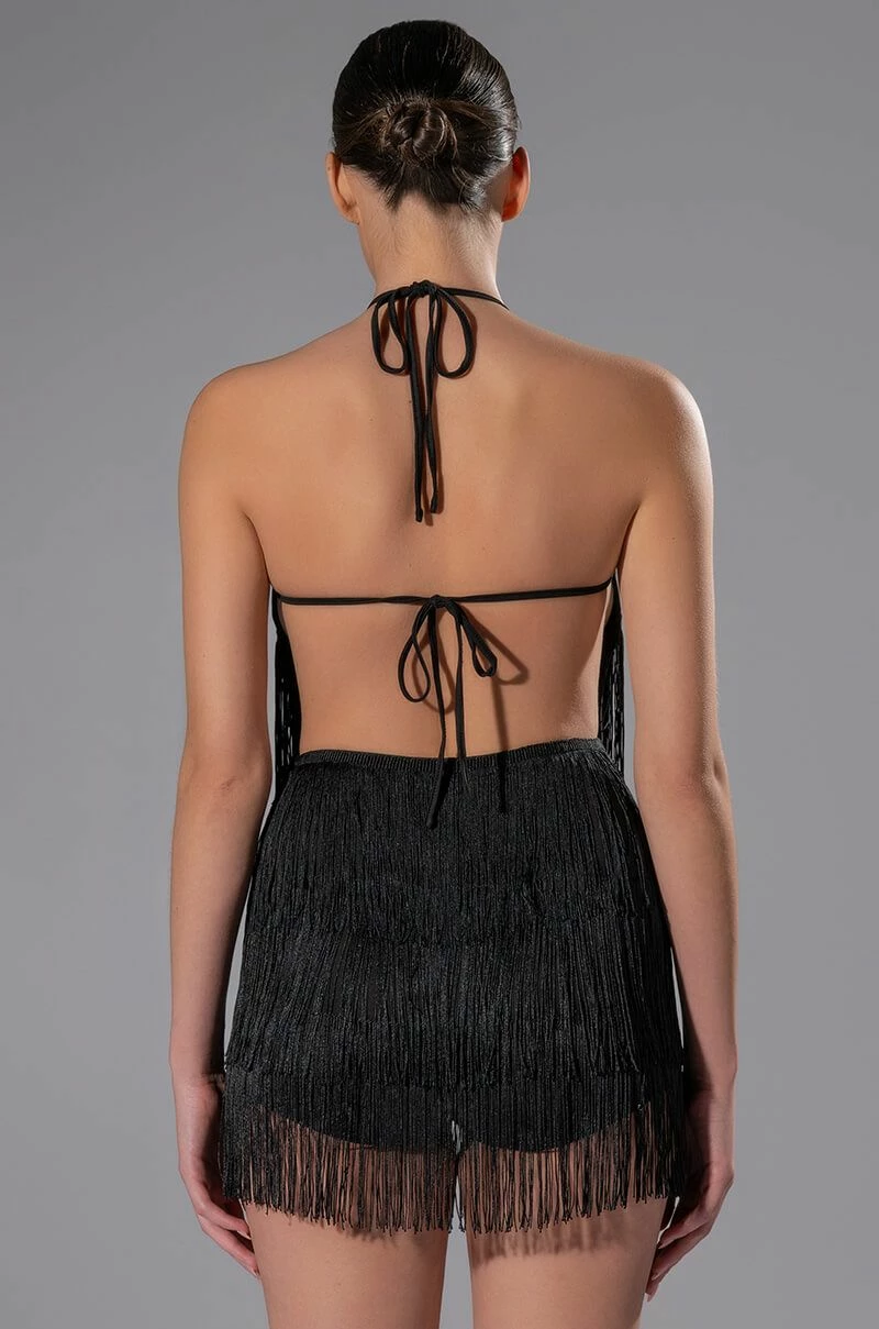SHAKE SOMETHING FRINGE MINI ROMPER 8 SHAKE SOMETHING FRINGE MINI ROMPER - Image 6