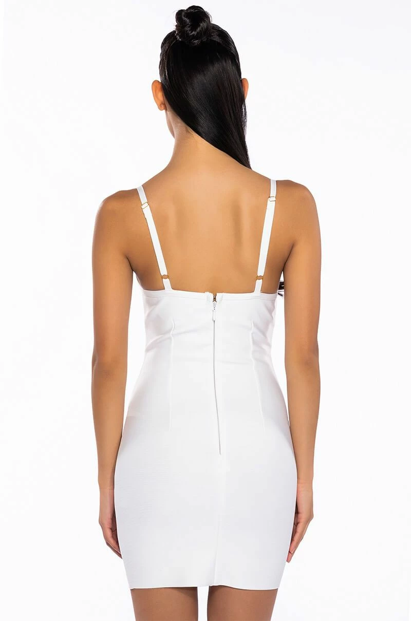 SWEETIE FLOWER DETAIL MINI DRESS - Image 7