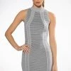 TIMELESS RIBBED MINI DRESS