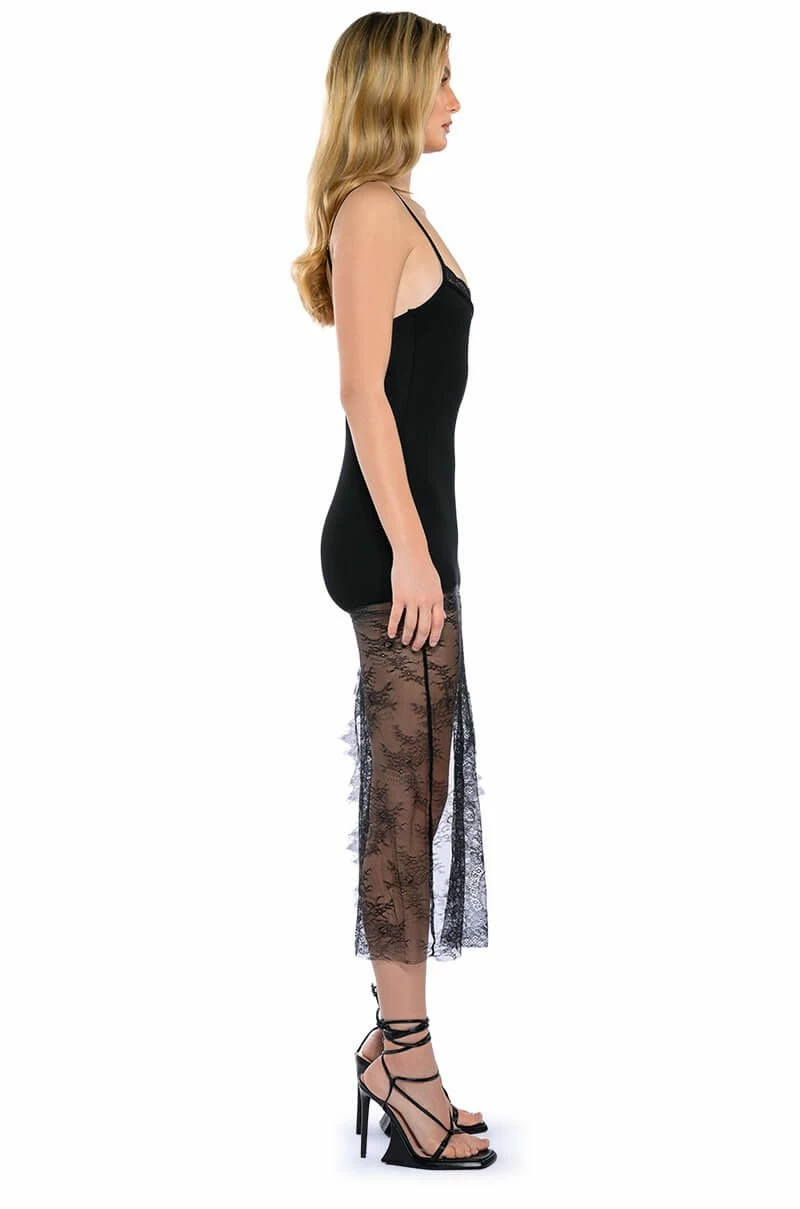 TINA LACE DETAIL MAXI DRESS - Image 5