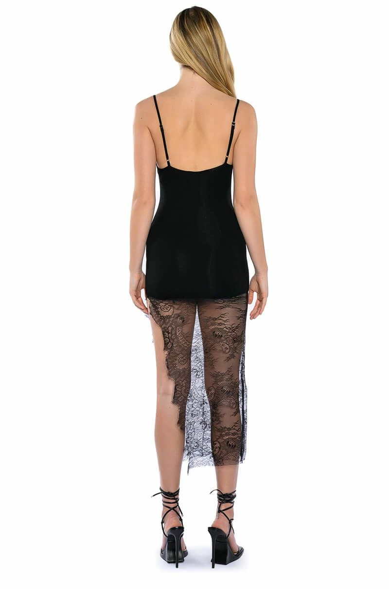 TINA LACE DETAIL MAXI DRESS - Image 6