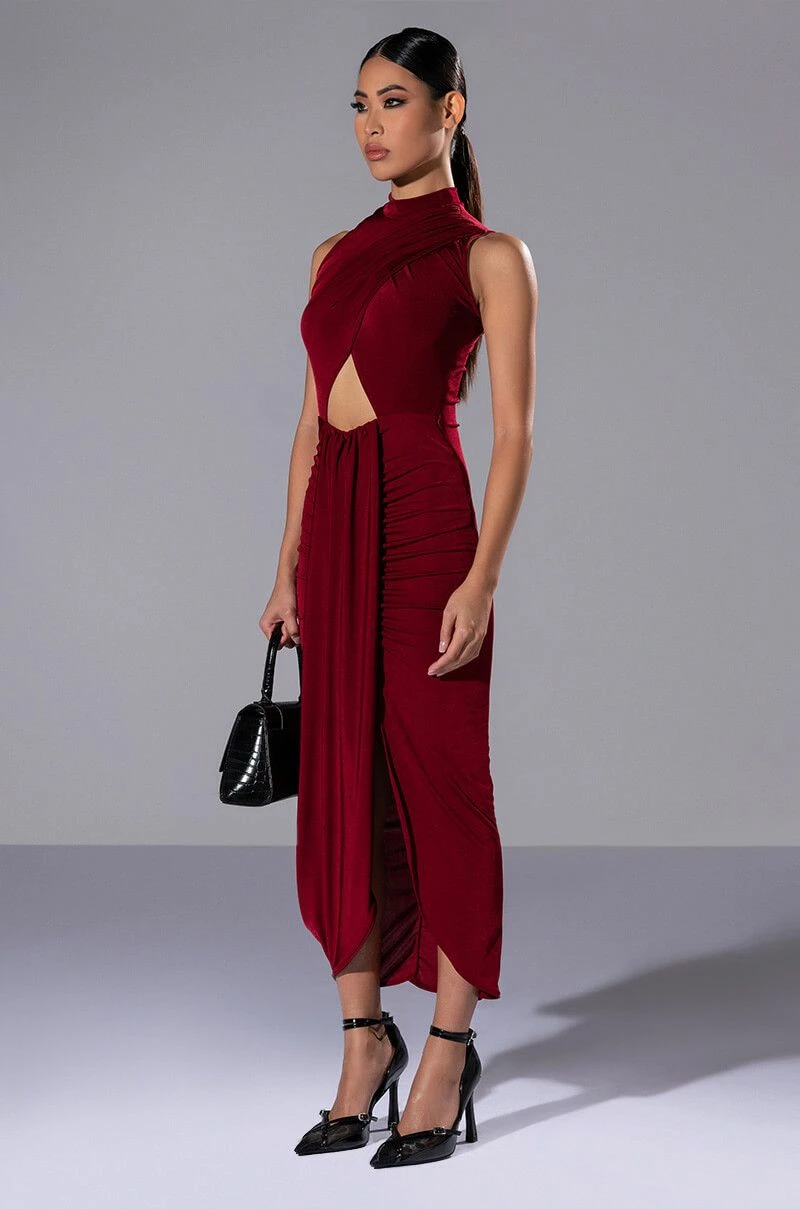 WALK THE WALK SLEEVELESS MIDI DRESS - Image 2