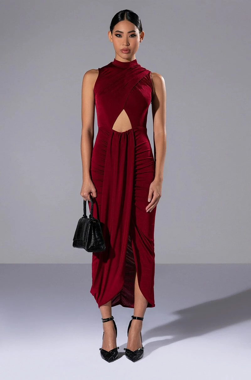 WALK THE WALK SLEEVELESS MIDI DRESS - Image 3